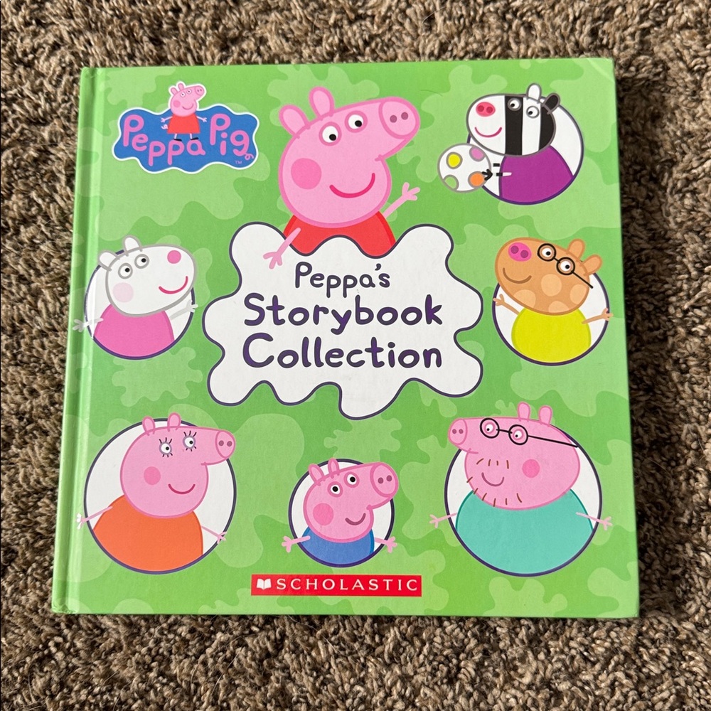 Peppa Pig Large Hard Cover Book 7 Stories in 1